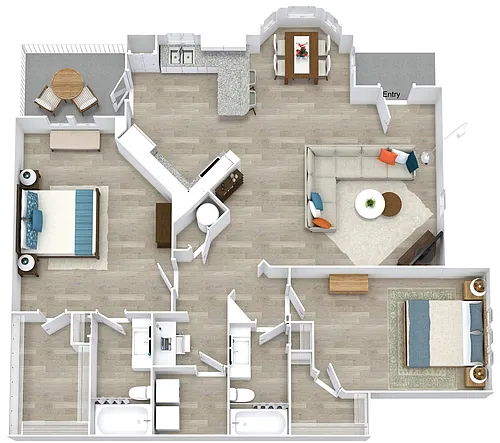 Floor plan B3 Lower