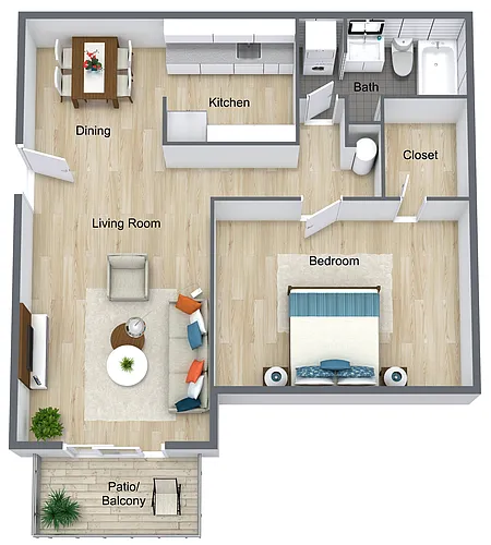 Floor plan Otto