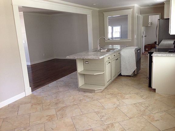 view of kitchen from dining 