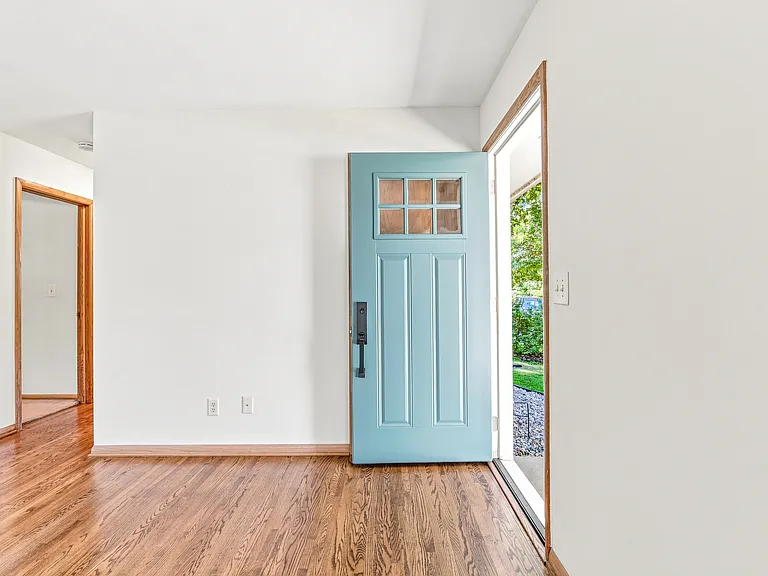 Welcome home! Front door opens to main living room.