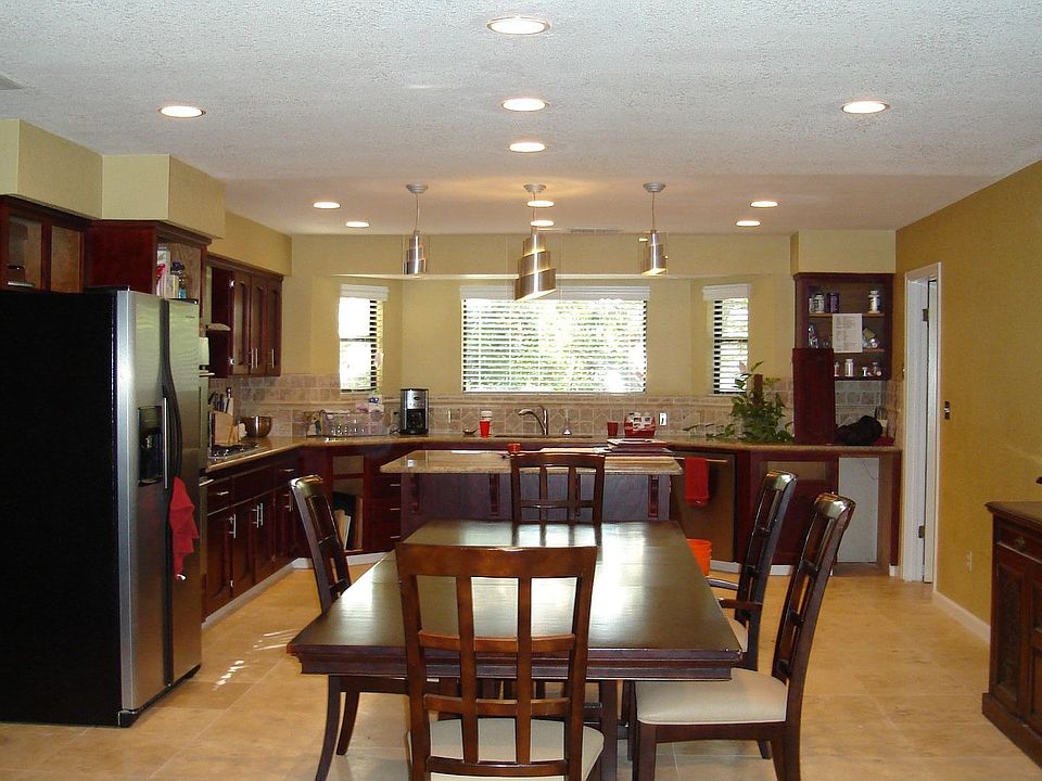 dining room and kitchen