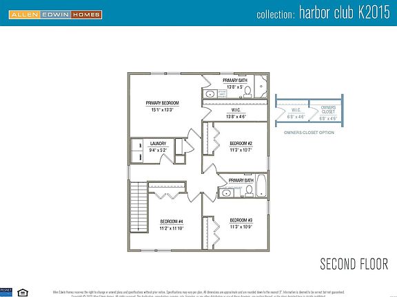 Harbor Club K2015 - Second Floor