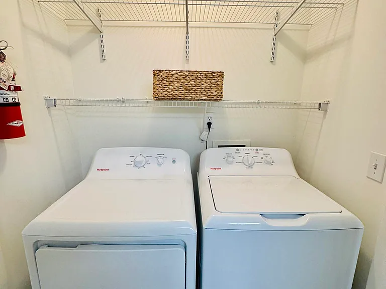 Includes Washer Dryer