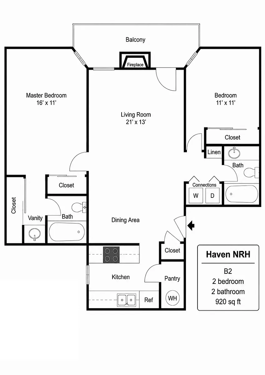 Floor plan B2