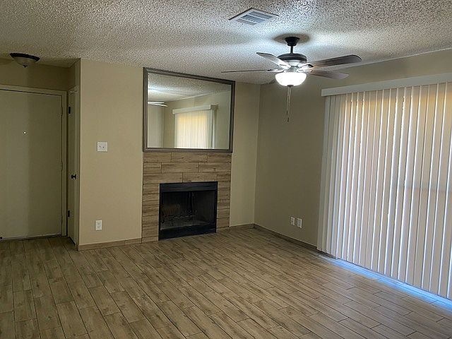 Living Room/Wood Burning Fireplace