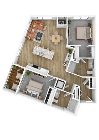 Floor plan Melodic (BLDG II)
