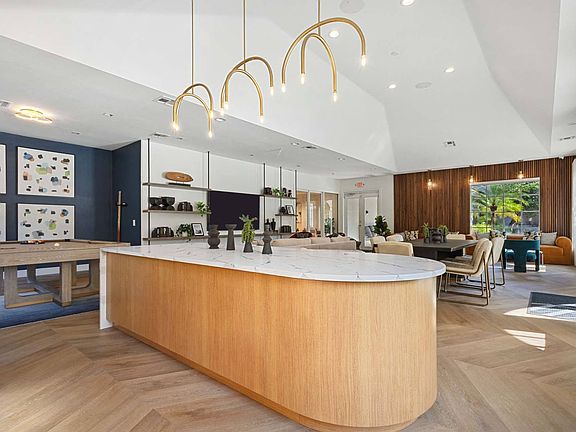 Our reimagined clubhouse is the perfect place to host friends and family.