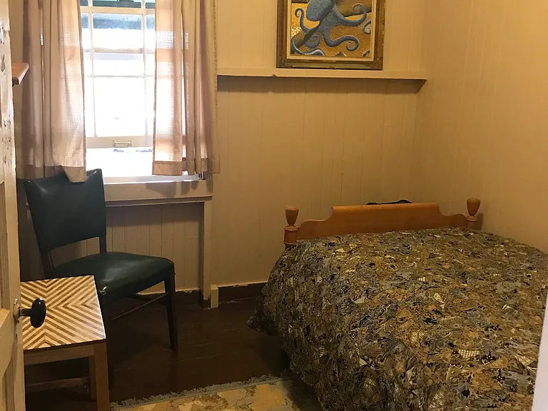 Bedroom with twin bed