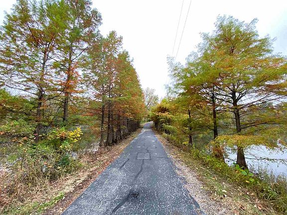 Drive at front gate to West