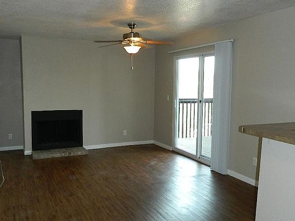 Living area/wood burning fireplace