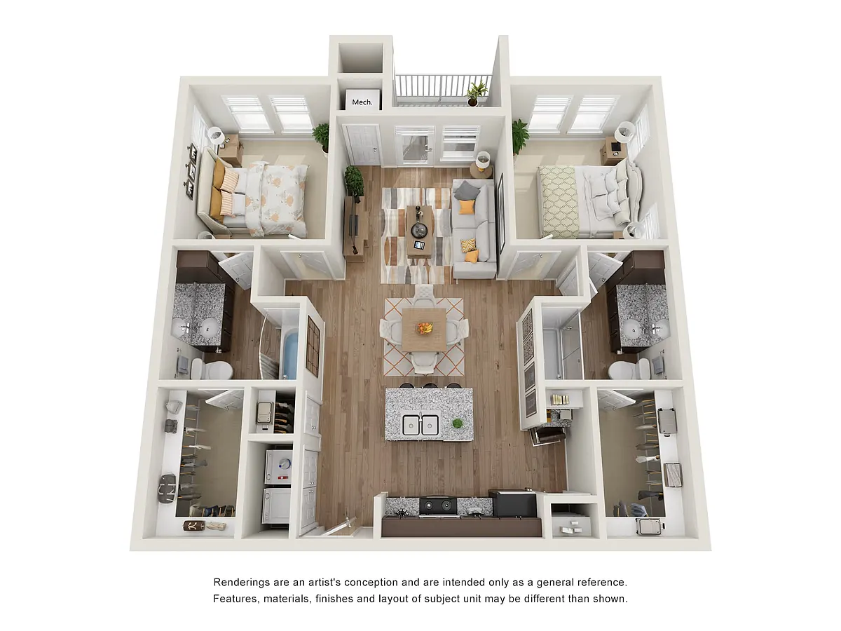 Floor plan B1