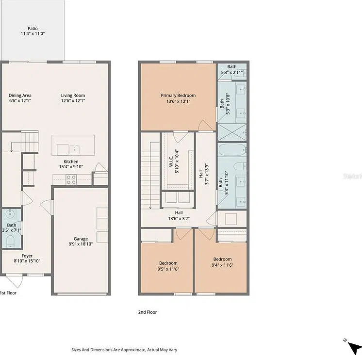 3 bed, 2.5 bath, 1539 sqft, $2,700 — Photo 2