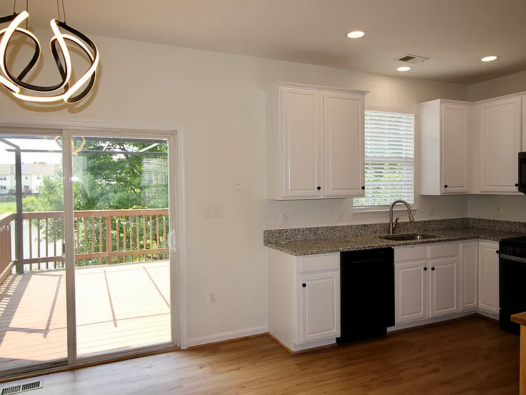 Beautiful views of Tippecanoe Lake from the kitchen