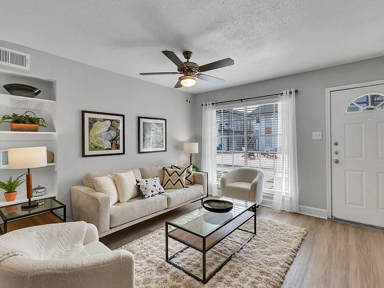 One Bedroom Living Room Model