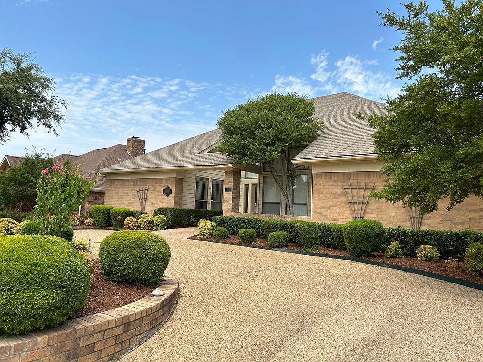 Landscaped front of house
