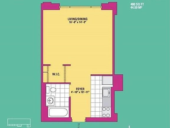 2nd image of 555 W 23rd St #Sk4