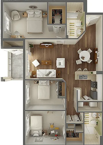 Floor plan Halsey