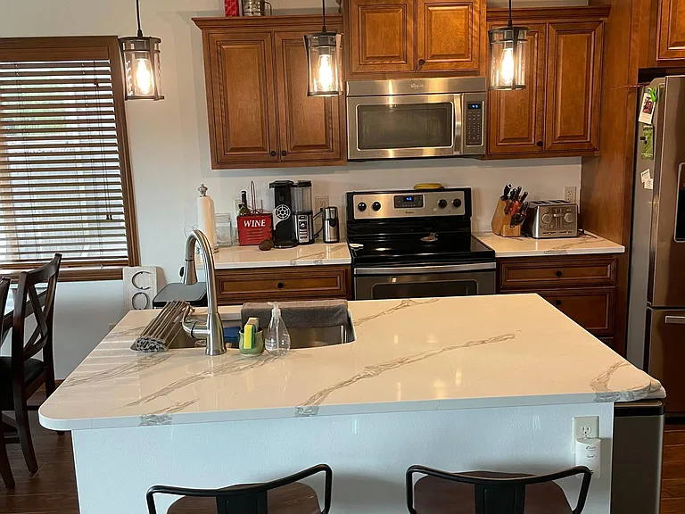 Remodeled kitchen