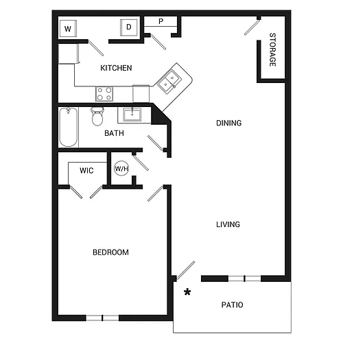Floor plan Holly