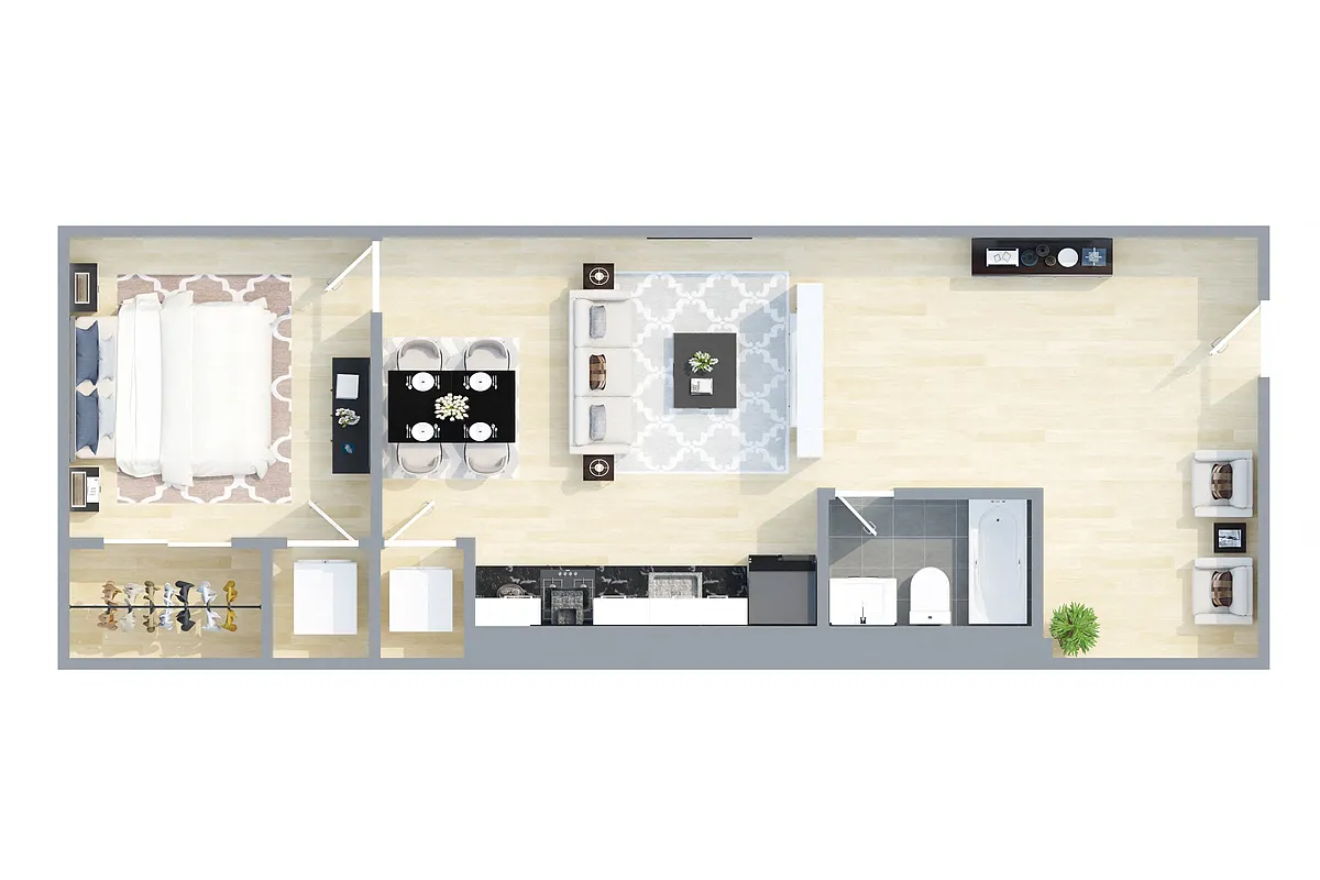 Floor plan 402