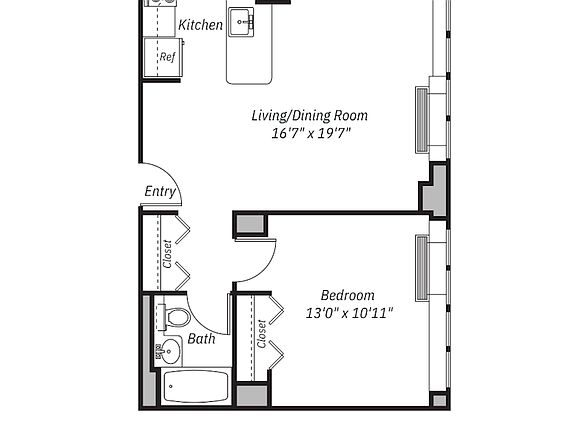 2nd image of 229 Chrystie St APT 1212