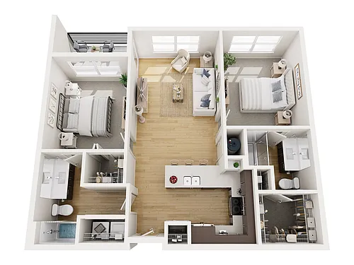 Floor plan B6