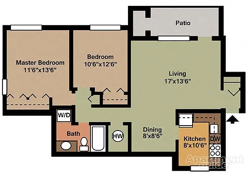 Floor plan Cottonwood