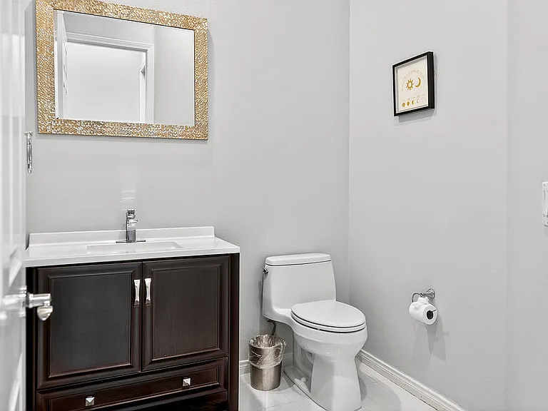 POWDER ROOM BY LAUNDRY ROOM