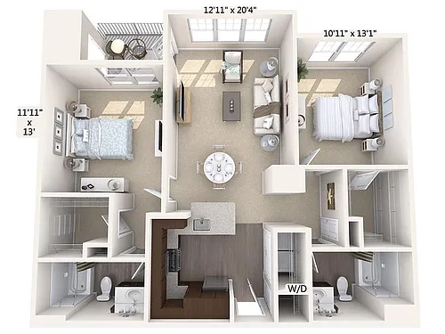 Floor plan B2-V-1