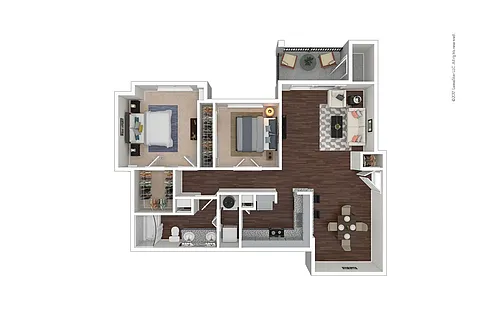 Floor plan Mesa B2