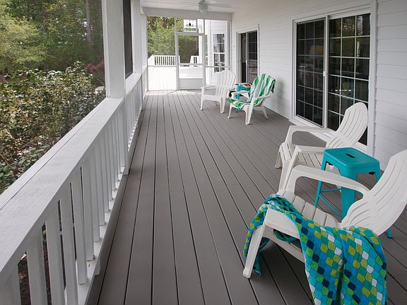 Back screened porch
