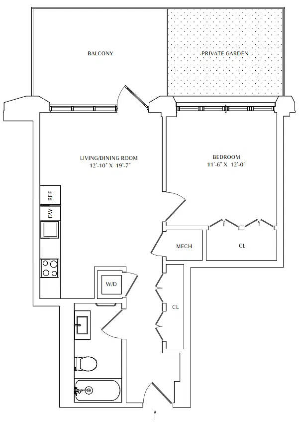 Floor plan A12