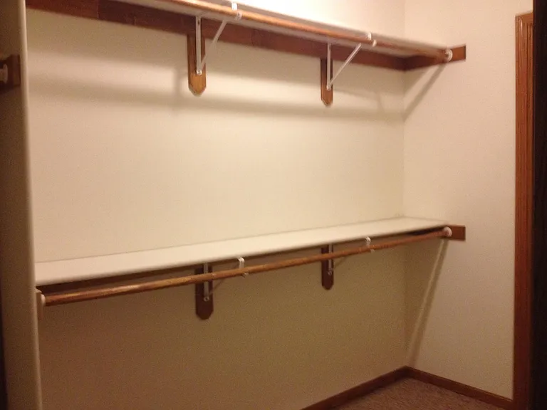 primary bedroom walk in closet