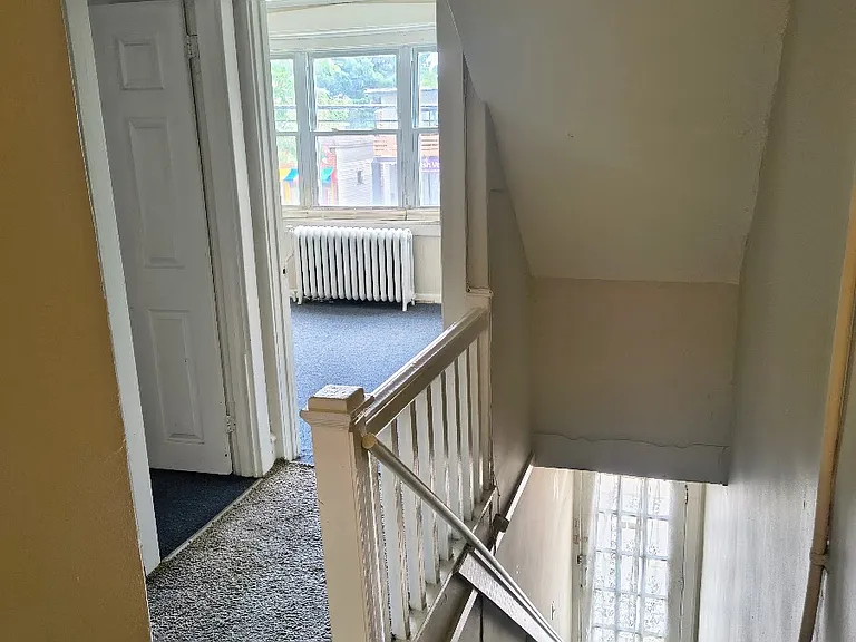 Front steps,