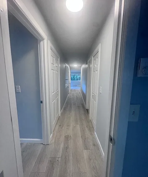 hall from bedroom area