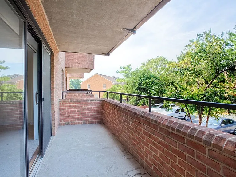 Private balcony