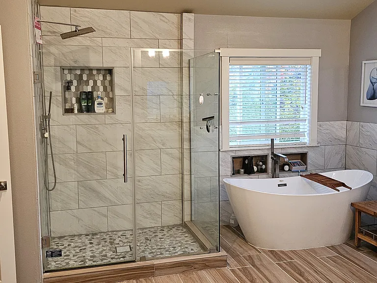 Master bathroom