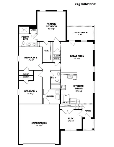 Floor plan Windsor