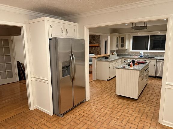New stainless fridge