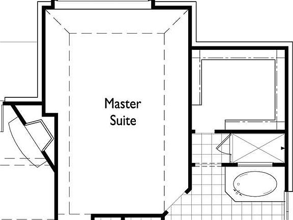 Extended Master Bedroom