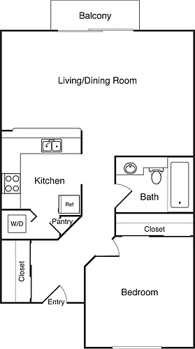 Floor plan San Ramon
