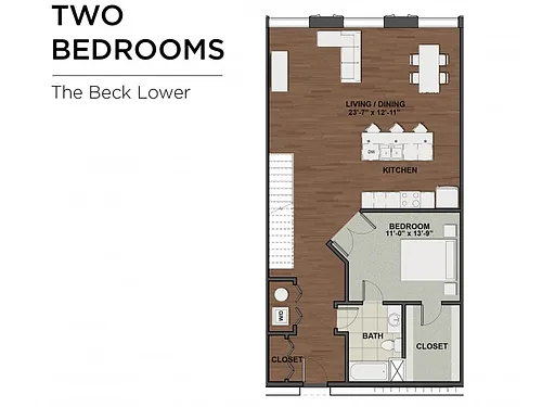 Floor plan Beck
