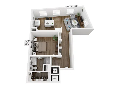 Floor plan A8