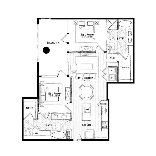 Floor plan B1