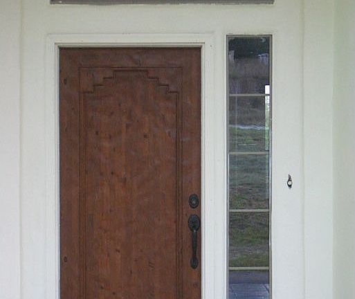 Hand Hewn Imported Mexican Door
