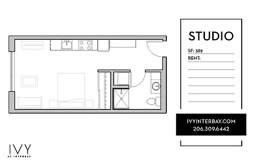 Floor plan Studio