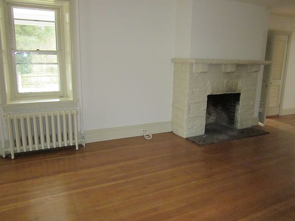Living room with fireplace