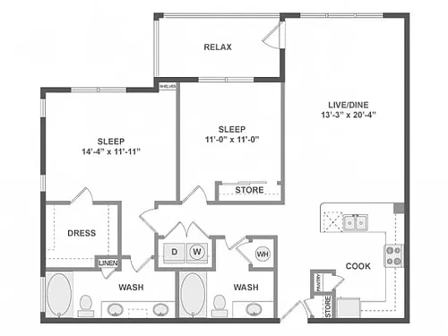 Floor plan C5a