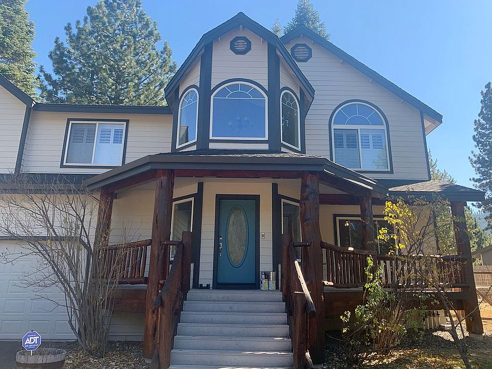 Front door and raised porch
