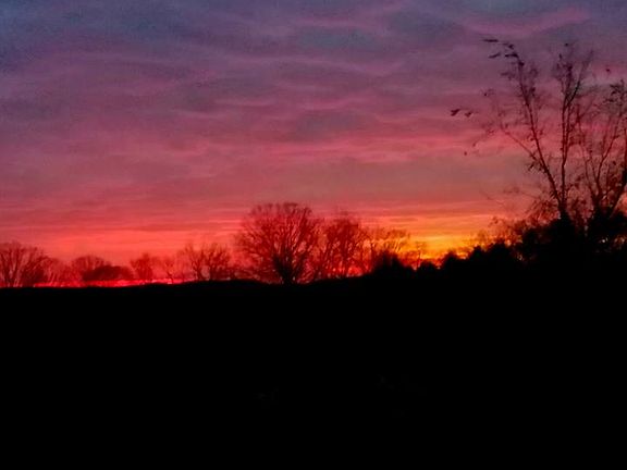 Stunning sunsets.